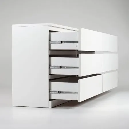 S00296 Варма 6Д комод 160х77х40, белый