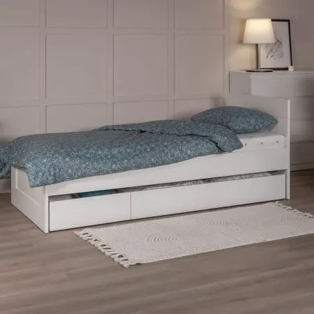 2.01.09.120.1 ОРИОН ящик под кровать выкатной 60 белый RU