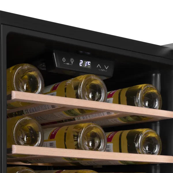 Винный шкаф MAUNFELD MFWC-85S34 Черный