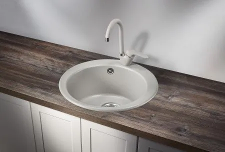 4801, БАЗАЛЬТ, кухонная мойка, кварц