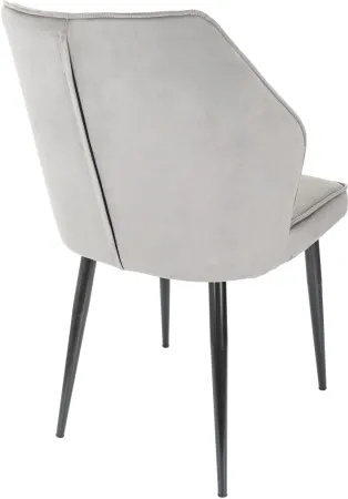 Стул для дома Бюрократ CH-K5 т.серый Holland 18 металл черный на ножках (CH-K5_1/HL18)