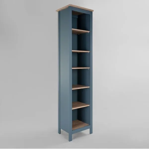 2.08.07.100.16 САГА стеллаж 50 темно-бирюзовый/ясень RU