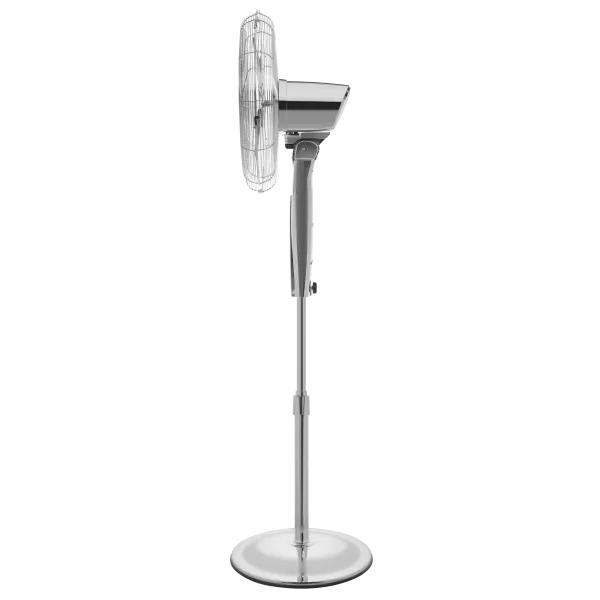 Напольный вентилятор с таймером и пультом MAUNFELD MSF405SR Нержавеющая сталь