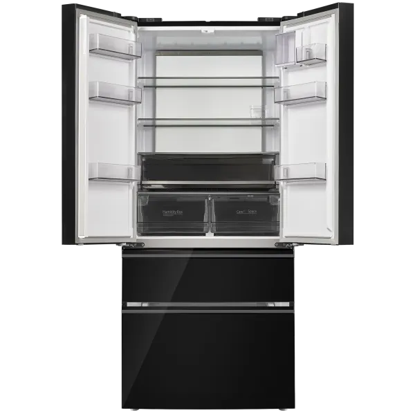 Холодильник с инвертором MAUNFELD MFF190NFD01 Черный