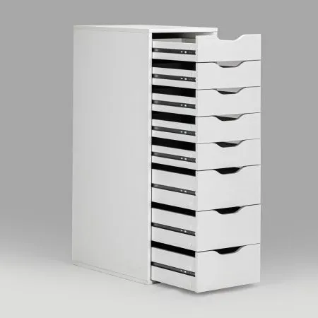 S00395 Ингар 8 комод 36x102x53, белый