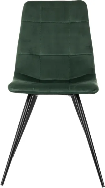 Стул для дома Бюрократ CH-K1 зеленый Holland 30 металл черный на ножках (CH-K1_1/HL30)