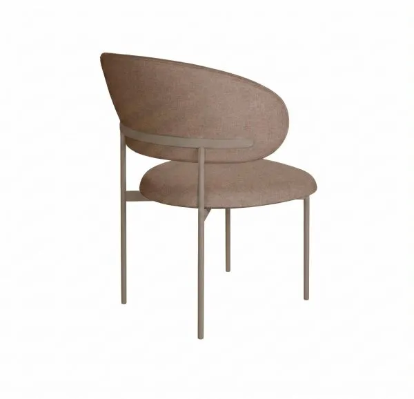 Стул DikLine 201 NS05 CAPPUCCINO, ножки капучино