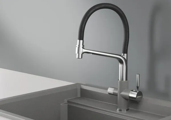 0075, АЛЮМИНИУМ, СМЕСИТЕЛЬ КУХОННЫЙ