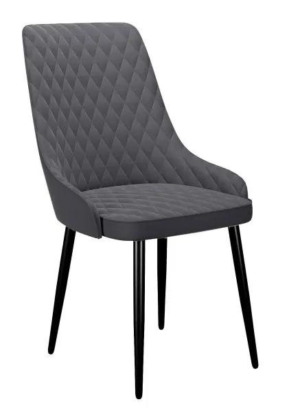 Стул DikLine 305 B28 ANTRACITE, ножки черные