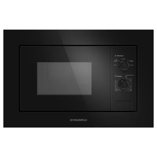 Микроволновая печь встраиваемая MAUNFELD MBMO.20.1PG Черный/черная фурнитура