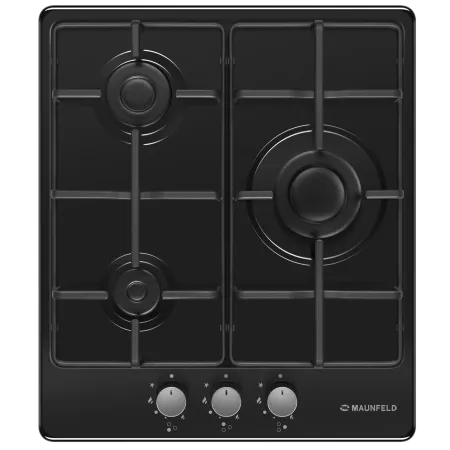 Газовая варочная панель MAUNFELD EGHE.43.3STS-EB Черный