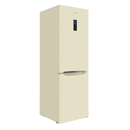 Холодильник-морозильник MAUNFELD MFF187NF Бежевый