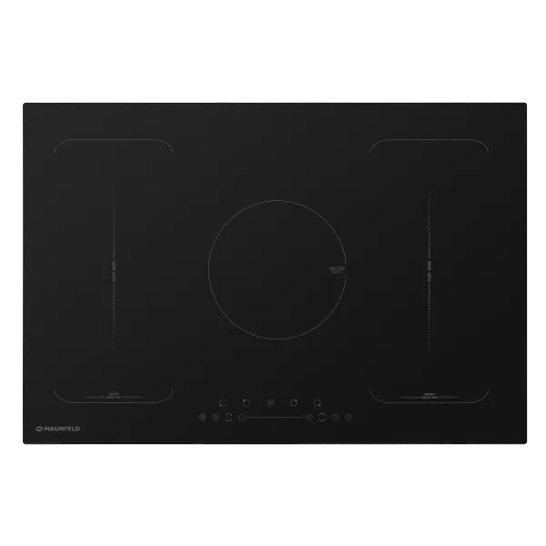 Индукционная варочная панель с двумя Flex Zone и Booster MAUNFELD EVI.775-FL2-BK Черный
