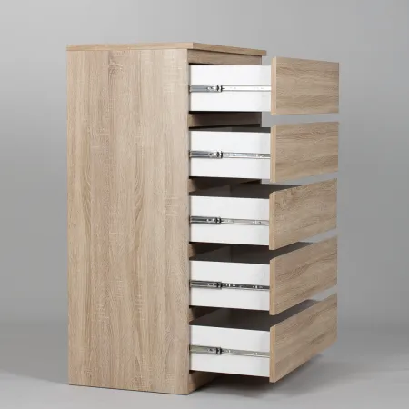 2.05.02.090.3 МАЛЬТА комод 5 ящиков 80х121 сонома RU