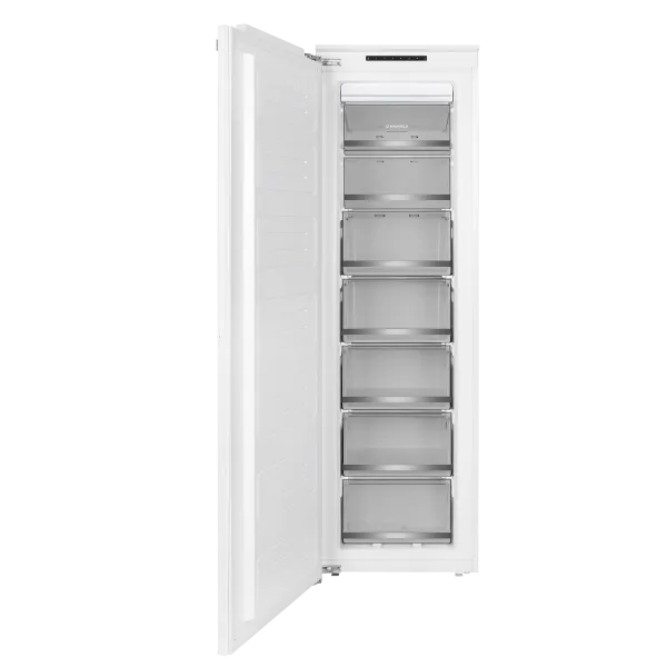 Встраиваемая морозильная камера NO FROST с инвертором MAUNFELD MBFR177NFWGR Inverter Белый