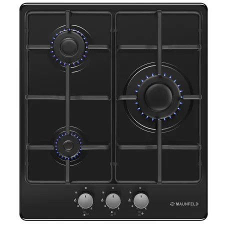 Газовая варочная панель MAUNFELD EGHE.43.3STS-EB Черный