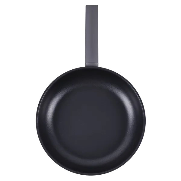 Сковорода глубокая MAUNFELD ASTRID MF24ASTR1DF из кованого алюминия, 24 см Серый