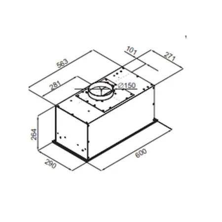 Кухонная вытяжка MAUNFELD Fantasy 1000ST 60 Белый
