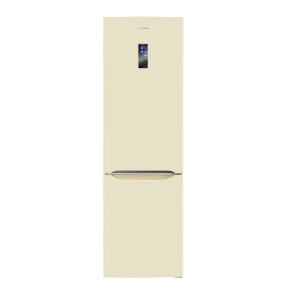 Холодильник-морозильник с инвертором MAUNFELD MFF195NFI10_IN Бежевый