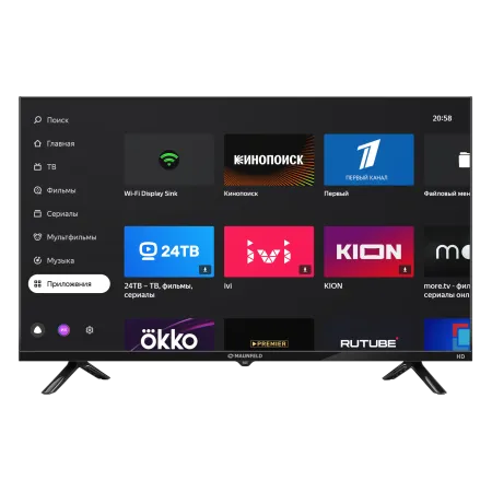 32" Телевизор MAUNFELD MLT32HSX02, HD, Яндекс TV