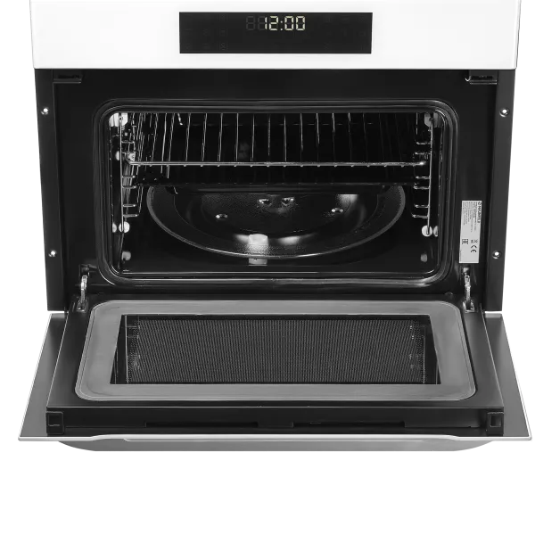Компактный духовой шкаф с функцией СВЧ MAUNFELD XCMO4414G Белый