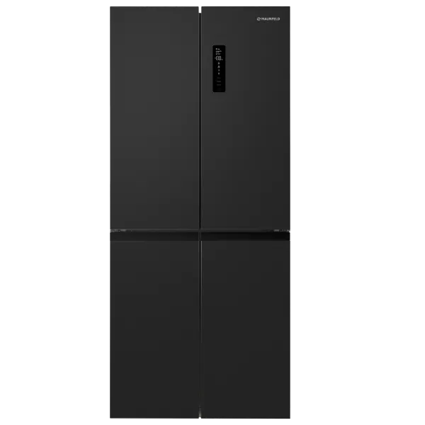 Холодильник с инвертором MAUNFELD MFF190NF01 Черная нержавеющая сталь
