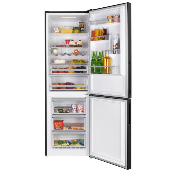 Холодильник MAUNFELD MFF185NF Inverter Черный