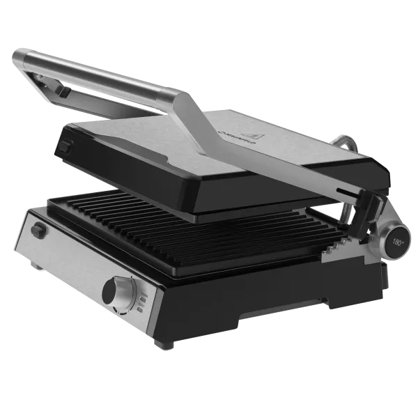 Гриль электрический MAUNFELD MF-1324S Нержавеющая сталь