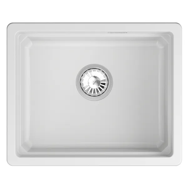 KS-5501iU, АРКТИК (БЕЛЫЙ), кухонная мойка, кварц