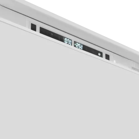 Встраиваемый холодильник NO FROST с инвертором MAUNFELD MBF193NFW1GR Inverter Нержавеющая сталь