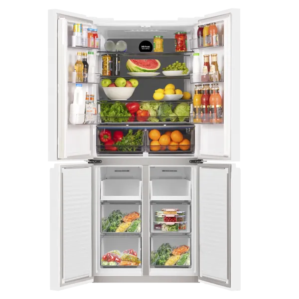 Холодильник с инвертором MAUNFELD MFF183NFE Белый