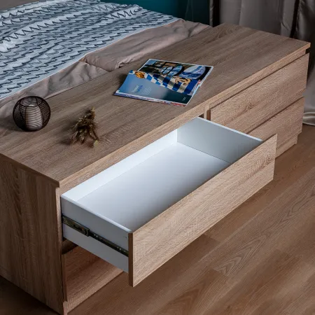 2.05.02.030.3 МАЛЬТА комод 4 ящика 160х54 сонома RU