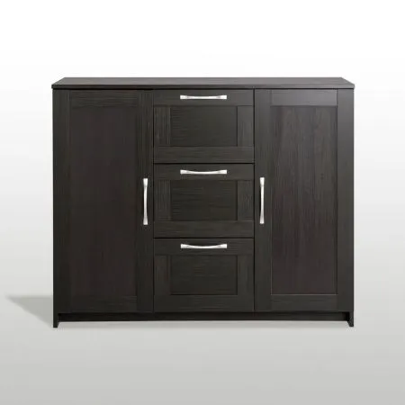 2.02.03.340.5 СИРИУС тумба 2 двери и 3 ящика 117х95 Дуб Венге RU