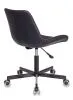 Кресло Бюрократ CH-350M черный текстиль/экокожа крестов. металл