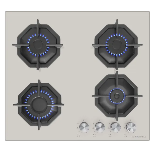 Газовая варочная панель MAUNFELD EGHG.64.2C Бежевый