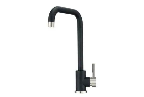 ST-4033, ЧЁРНЫЙ, СМЕСИТЕЛЬ КУХОННЫЙ