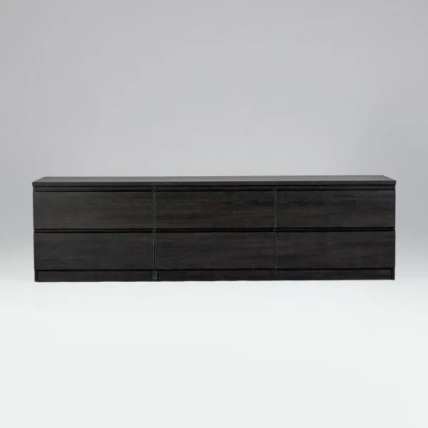 2.03.03.110.5 КАСТОР тумба 6 ящиков RU Дуб Венге