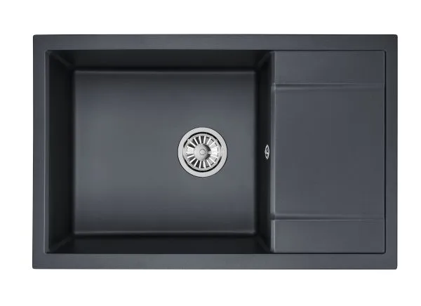 7805, БАЗАЛЬТ, кухонная мойка, кварц