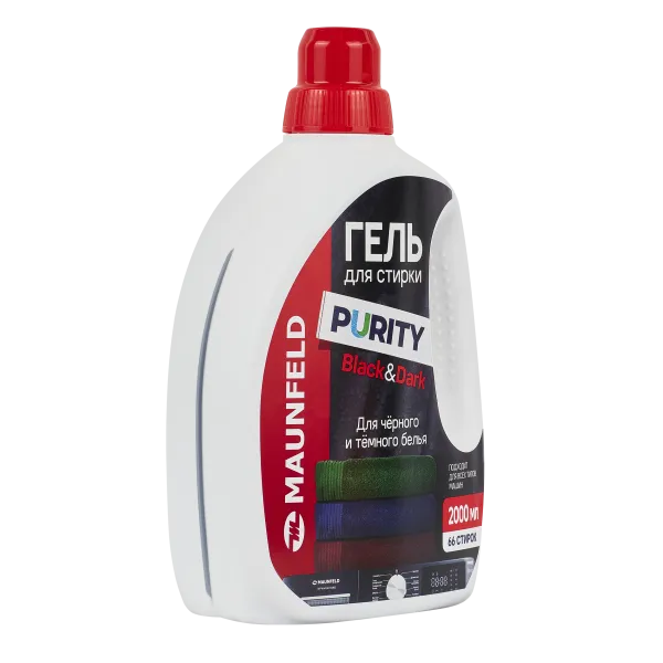 Гель для стирки Maunfeld Purity Black&Dark 3000мл MWL3000PB Голубой