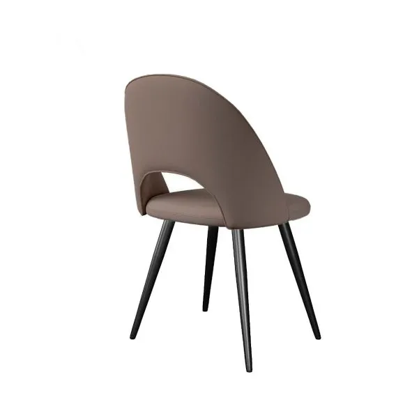 Стул DikLine 383 поворотный B5 LATTE, ножки черные