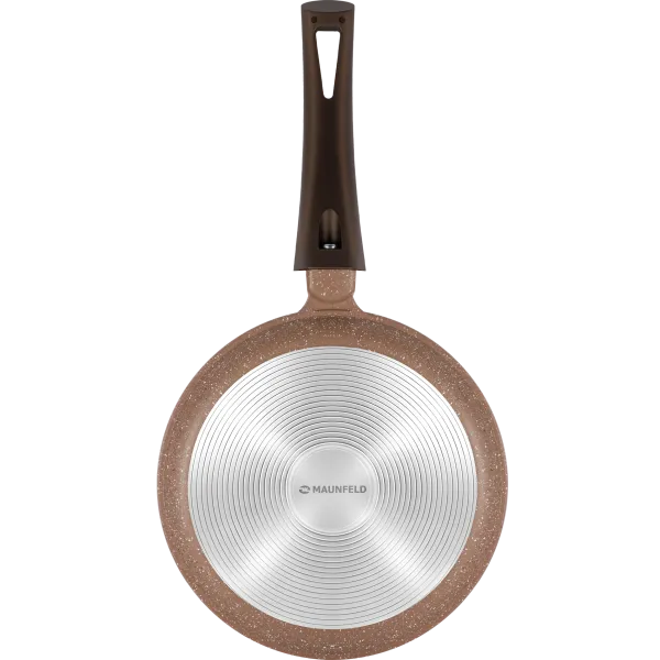 Сковорода блинная MAUNFELD CARMEL MF22CRM01PP из литого алюминия, 22 см Коричневый