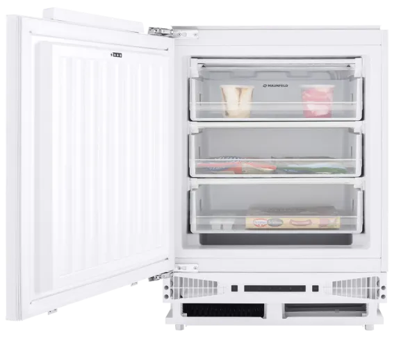Морозильник встраиваемый MAUNFELD MBFR88SW Белый