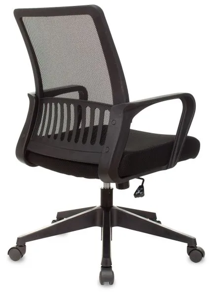 Кресло Бюрократ MC-201 черный TW-01 TW-11 сетка/ткань крестов. пластик