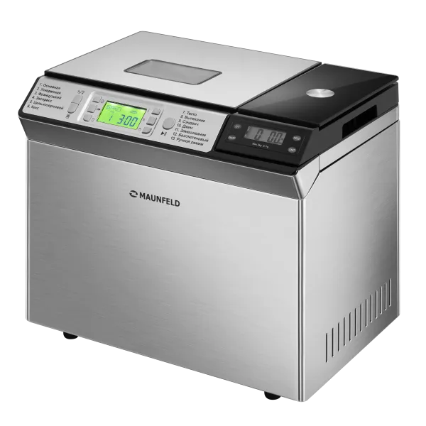 Хлебопечка MAUNFELD MBM-900DSS Нержавеющая сталь