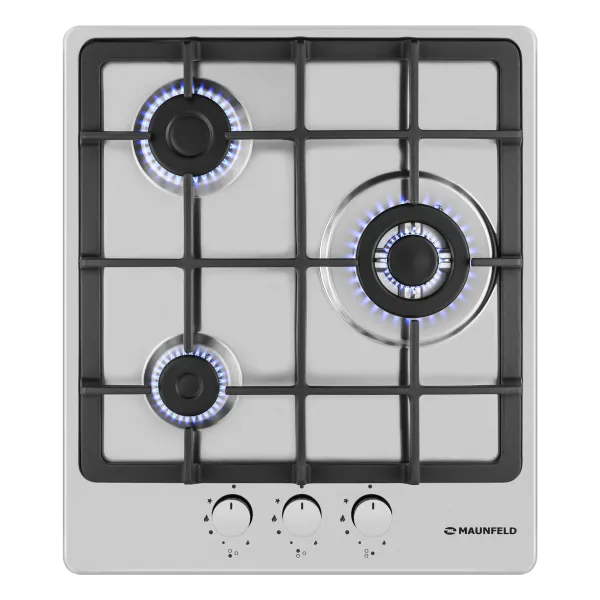 Газовая варочная панель MAUNFELD EGHS.43.33CS/G Нержавеющая сталь