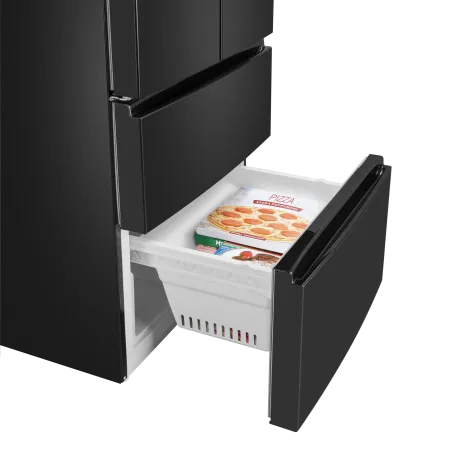 Холодильник с инвертором KITFit Pro MAUNFELD MFF190NFDSB01 Total NoFrost инвертор Черная нержавеющая сталь