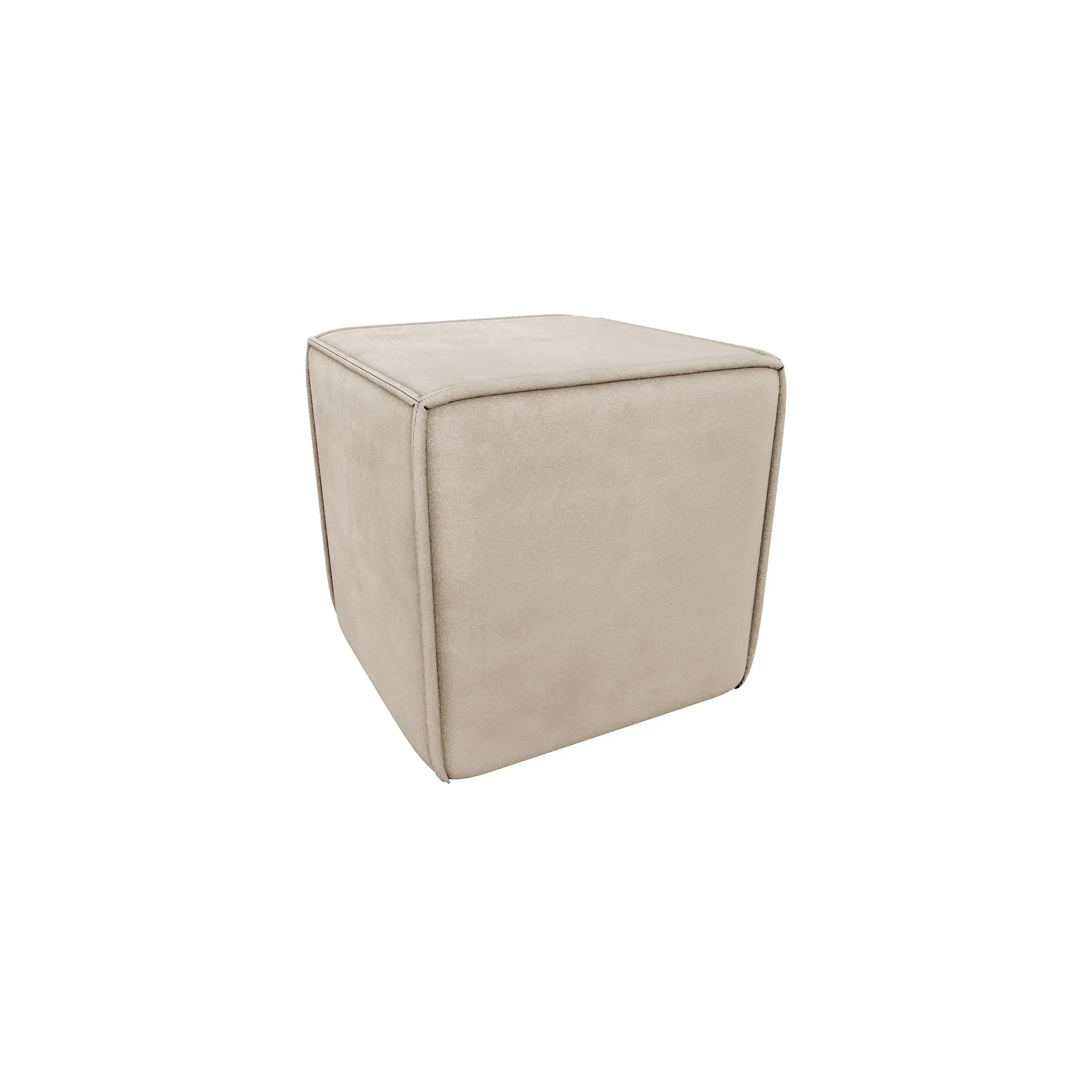 Маленькая радость Пуф квадратный бежевый