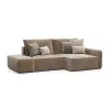 ПОРТЛЕНД Диван угловой с банкеткой бежевый