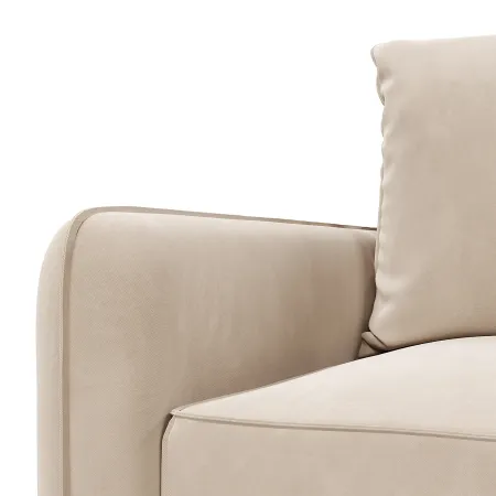 ПОРТЛЕНД Диван угловой светло-бежевый