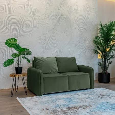 ПОРТЛЕНД МИНИ Диван прямой зеленый